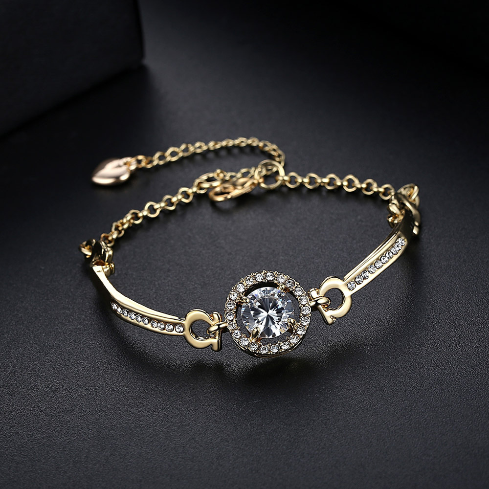 Crystals From Swarovski Vintage Luxury Charm Bracelet - Image 4